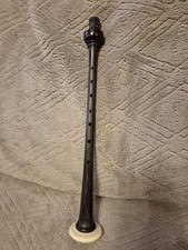 David Naill African Blackwood Long Practice Chanter With Countersunk Holes