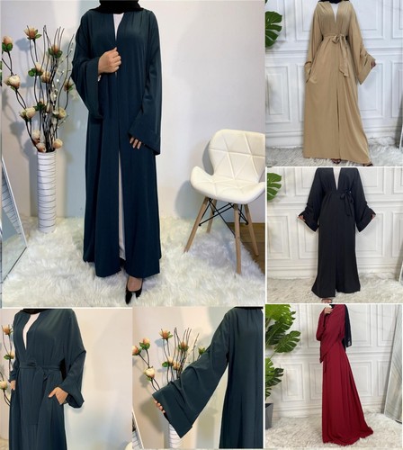 Women open abaya jilbab kaftan - open,