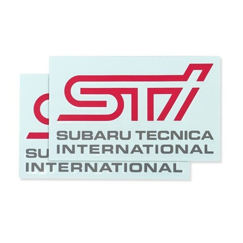 Genuine oem subaru sti sticker - genuine,