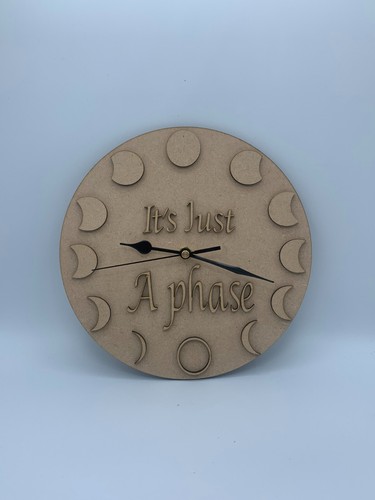 Moon phase clock - phase,