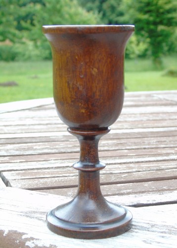 Small 18th century treen - small,
