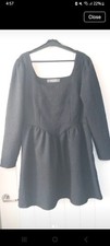 Black Dress Size 18