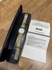 Watch Avia Mens Gold Tone