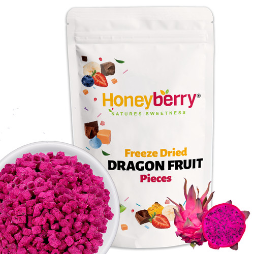 Freeze dried dragon fruit - dried,