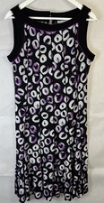 Sandra Darren Black Dress With