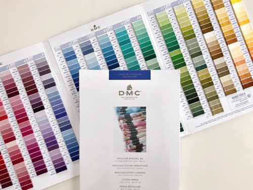 Dmc printed thread - thread, chart
