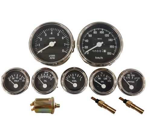 Smiths type speedo kmph rpm - speedo,