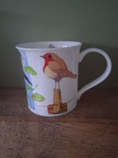 Emma Ball Dunoon Bone China Mug  Birdwatch.