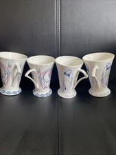 Rene Mackintosh Inspired Design Mugs X4 By Dado
