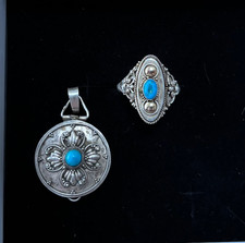 Vintage Silver and Turquoise