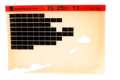Suzuki ts250tx ts250 parts - t,x,
