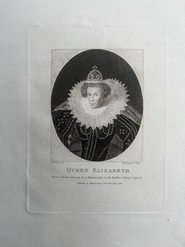 1807 antique print portrait - 1807,