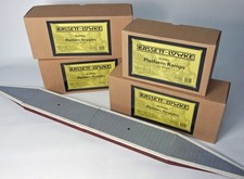 Bassett Lowke O gauge six straight platforms and pair of ramps all boxed