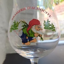 La Chouffe 33cl Belgian Beer Chalice Tulip Glass Brasserie D'Achouffe Spring 