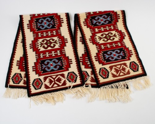 Pair hand woven wool - pair,