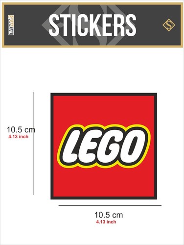 Magnetic lego stickers decal - magnetic,