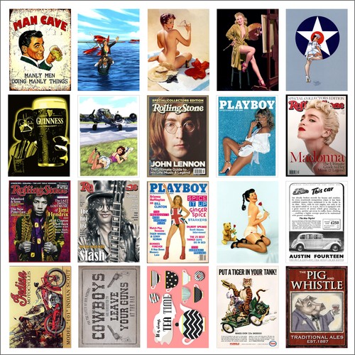Various retro tin metal - tin,