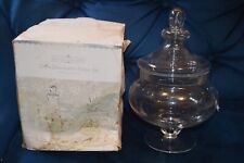 25CM  DECORATIVE GLASS FOOTED