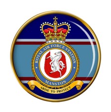 RAF Station Manston Pin Badge