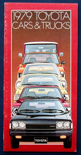 Prospekt brochure 1979 - , toyota
