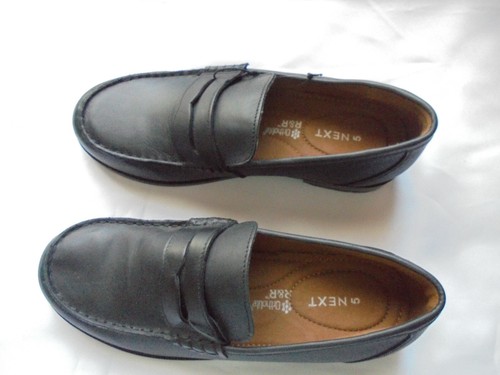 Next boys black leather - next,