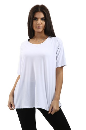 Ladies round neck tee - round,