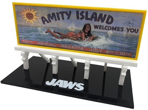 Jaws amity island billboard - -,