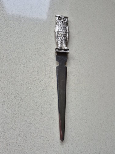 Owl letter opener vintage - owl,