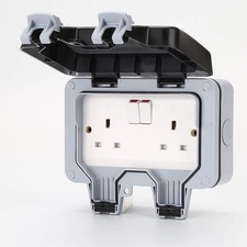 IP66 Waterproof Outdoor 13A 2