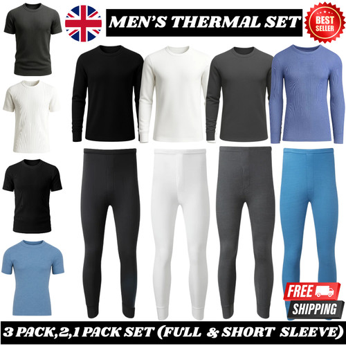 Mens thermal long johns top - thermal,