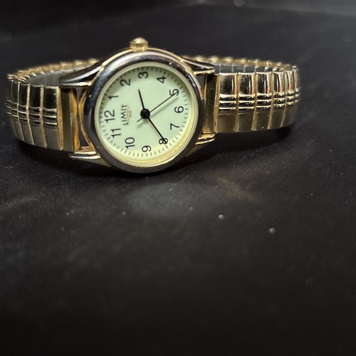 Ladies limit wrist watch gold - ladies,