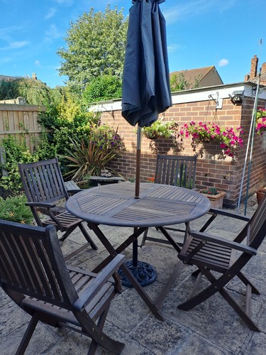 Wooden table and - and,