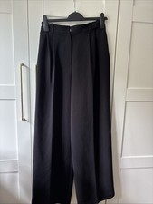 Woman Zara Wide Leg Trousers Size S