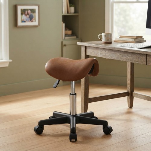 Ergonomic saddle stool - ergonomic,