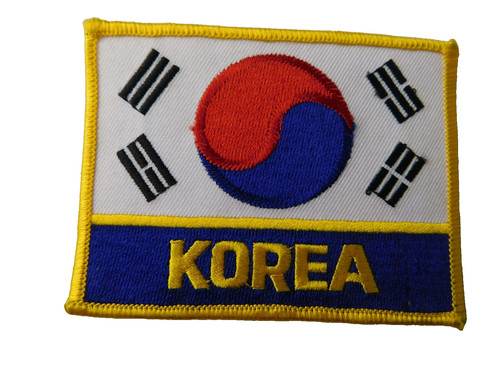 Korea tae kwon patch badge - kwon,
