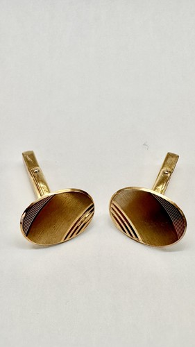9ct gold cufflinks - 9ct,