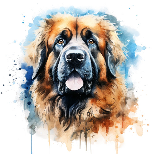 18x18 leonberger car - 18x18,