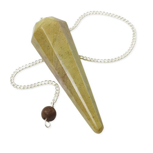 Vesuvianite idocrase pendulum - idocrase,