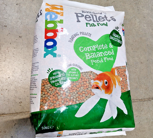 Rainbow pond pellets - 350g, 1kg