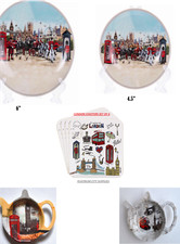 London Scene  Coasters Tea Bag