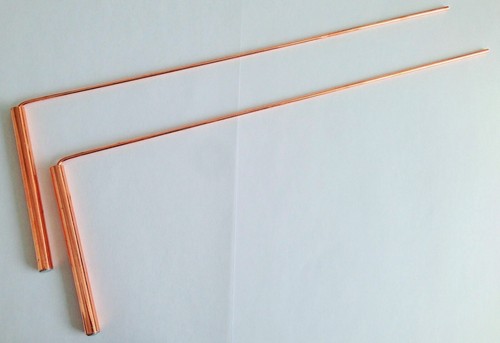Dowsing rods large pair with - rods,
