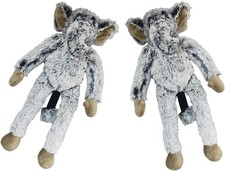 2 Pack Large Plush Elephant