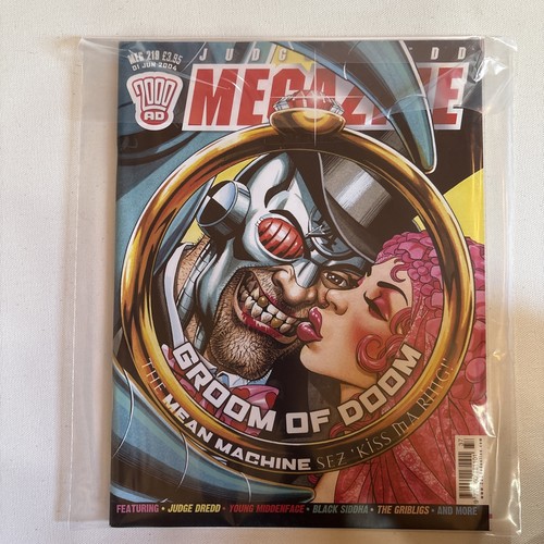 Retro rare 2000ad judge dredd - rare,