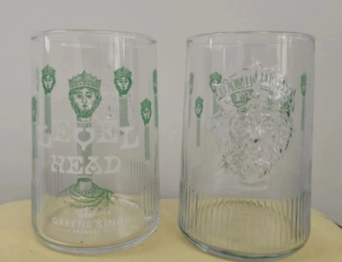 Level head pint glass - level, pack