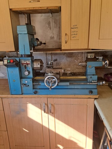 Clarke metal speed lathe - metal,
