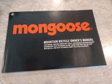Mongoose mountain bike - mountain,