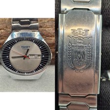 Soviet wristwatch POLJOT 2628H.Interesting bracelet.