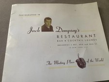 Jack Dempsey Autographed Photo