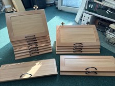 Caravan Camper Cupboard Locker Cabinet wooden Doors - Set of 16