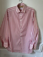 Thomas Pink man’s shirt. Candy Stripe Cotton Size 15.5
